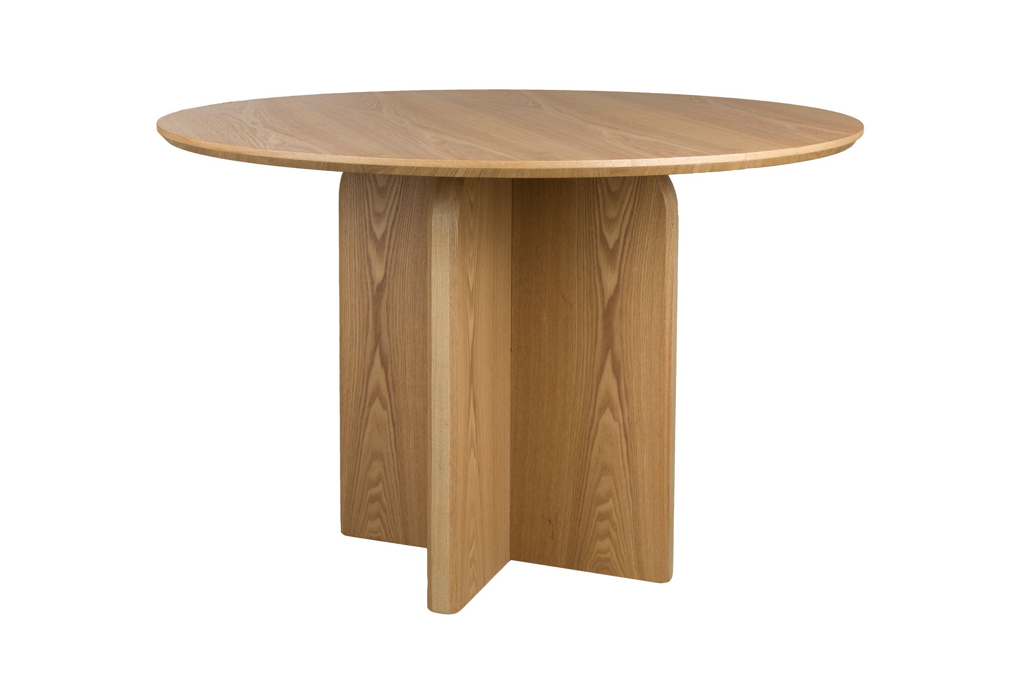 Laurent Natural Wood Round Dining Table